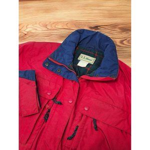 L.L. Bean Red and Blue Jacket